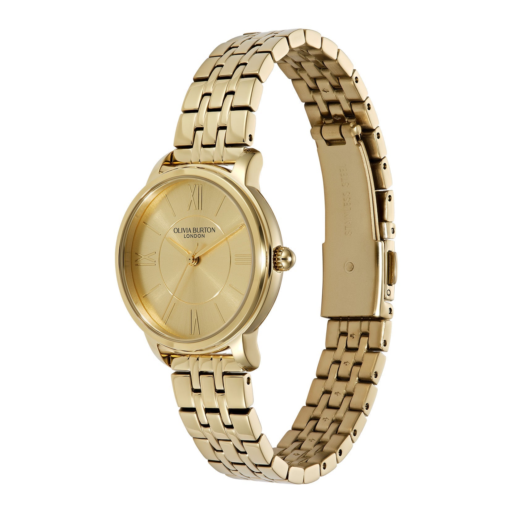 Olivia Burton Westbourne Gold Plated Bracelet Watch — view 2