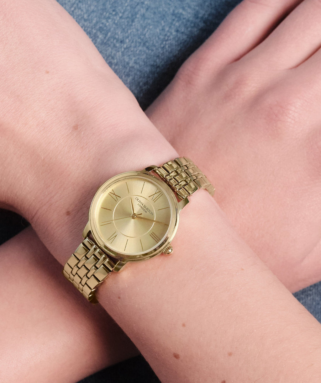 Olivia Burton Westbourne Gold Plated Bracelet Watch — view 6