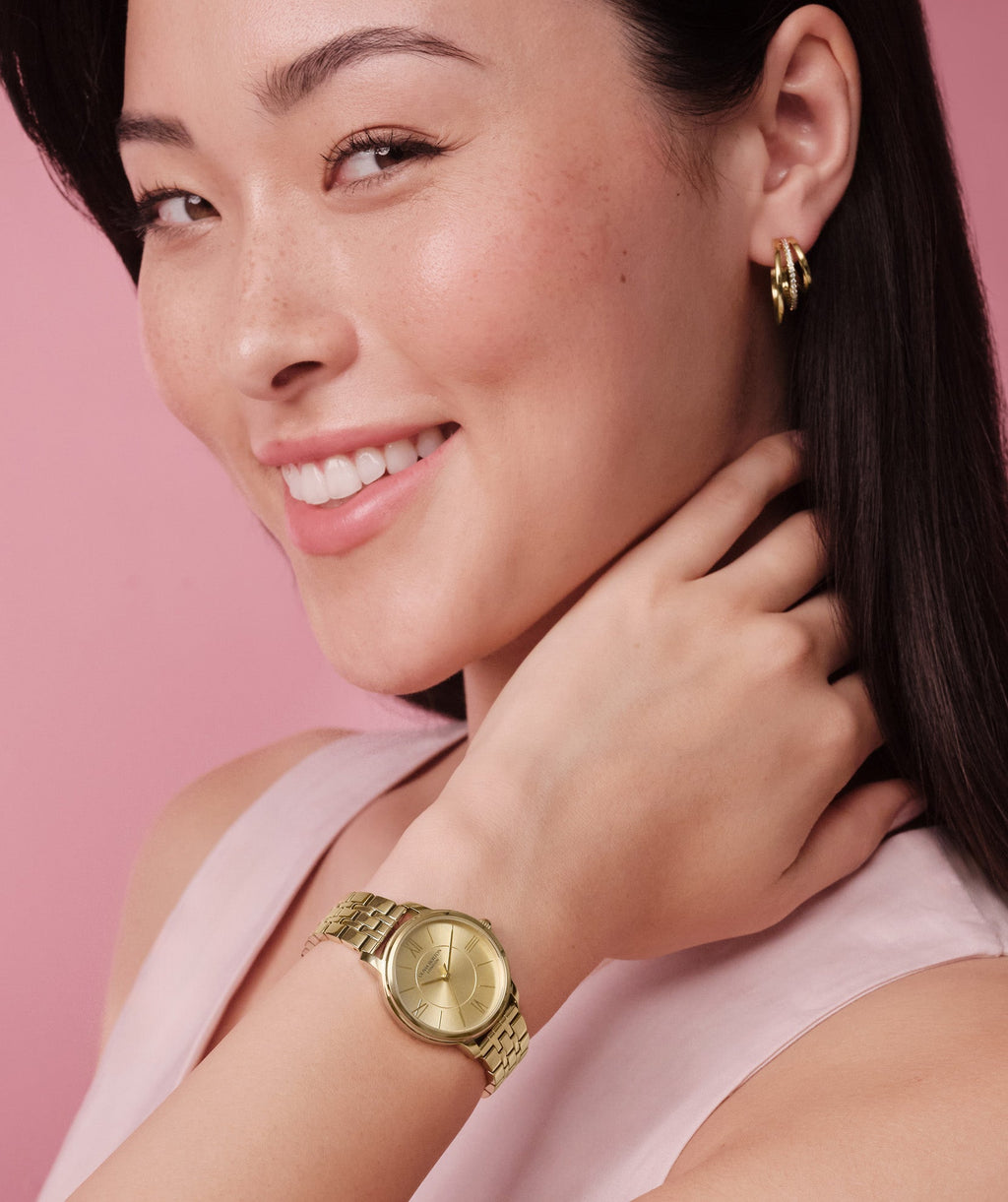 Olivia Burton Westbourne Gold Plated Bracelet Watch — view 5