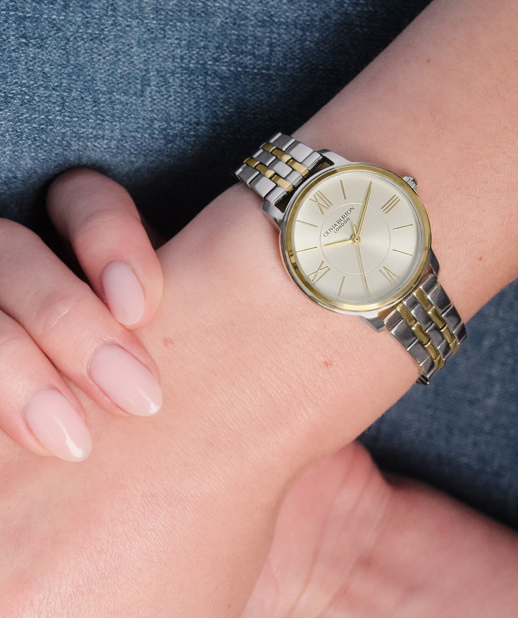 Olivia Burton Westbourne Two Tone Bracelet Watch — view 5