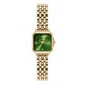 Olivia Burton Mini Grosvenor Square Green Dial Bracelet Watch 24000364