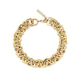 Olivia Burton Honeycomb Link Bracelet Stainless Steel Gold Plated by Olivia Burton