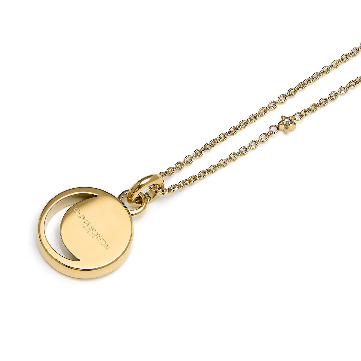 Olivia Burton Celestial Sun Necklace Gold Plated by Olivia Burton