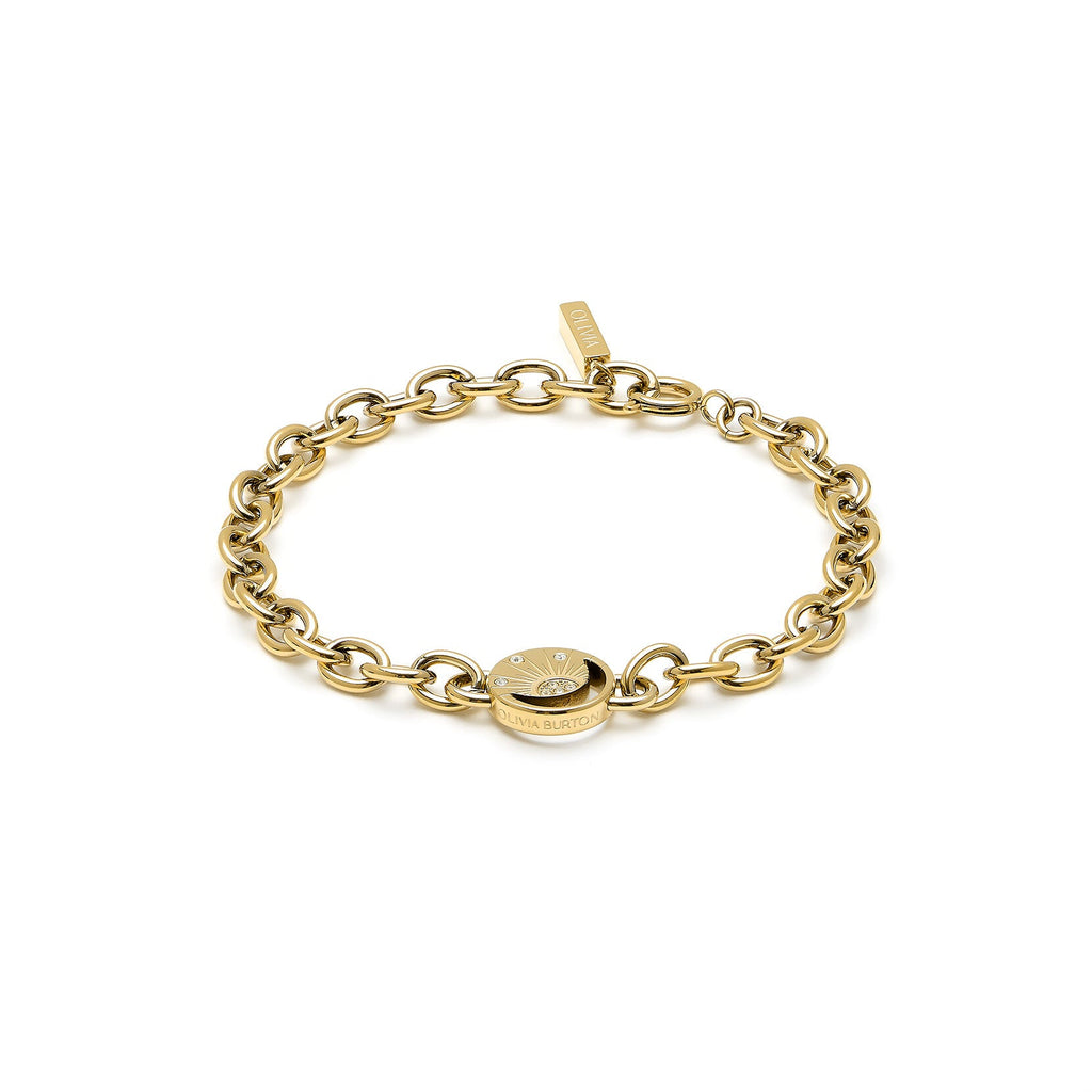 Olivia Burton Celestial Sun Bracelet Gold Plated by Olivia Burton
