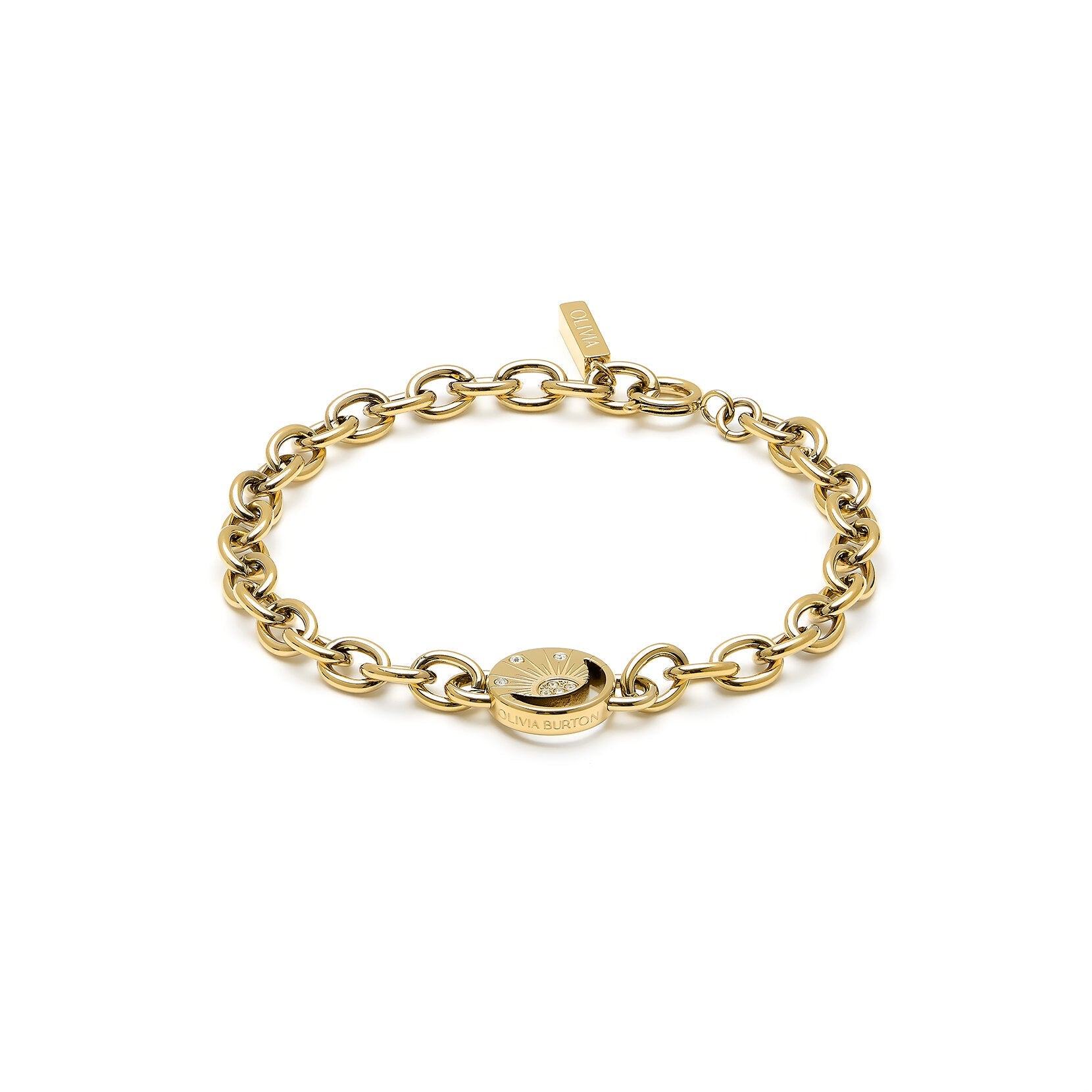 Olivia Burton Celestial Sun Bracelet Gold Plated by Olivia Burton