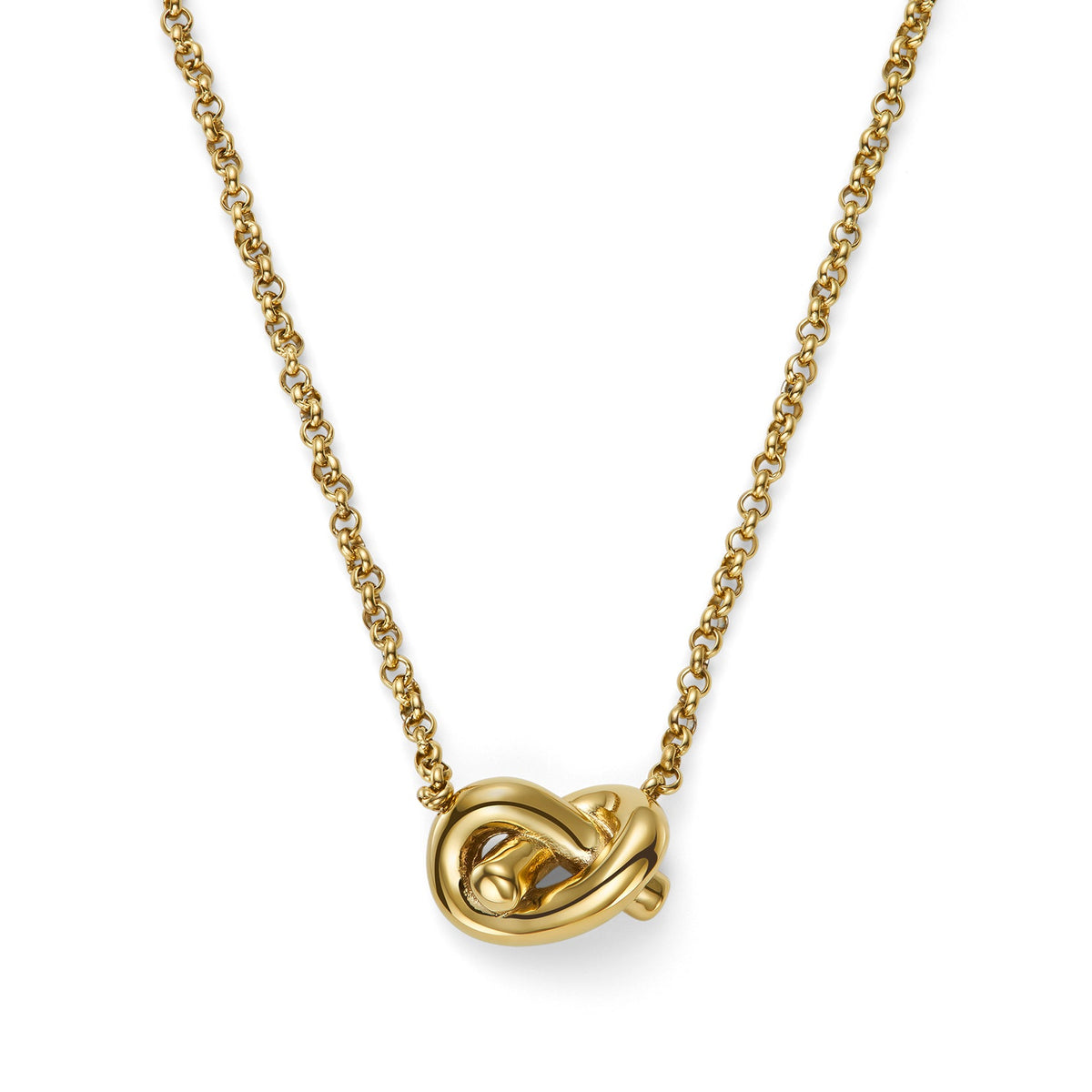 Olivia Burton Love Knot Necklace Gold Plated by Olivia Burton