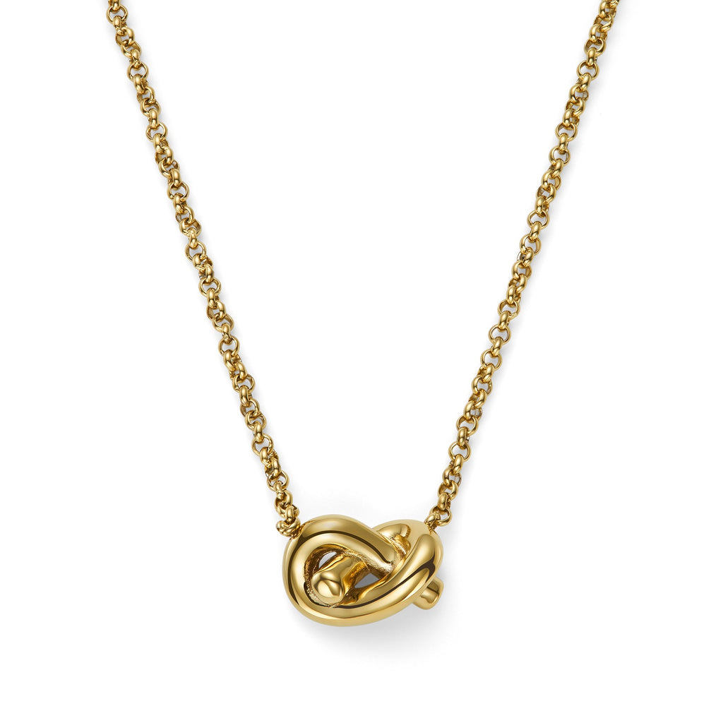 Olivia Burton Love Knot Necklace Gold Plated by Olivia Burton
