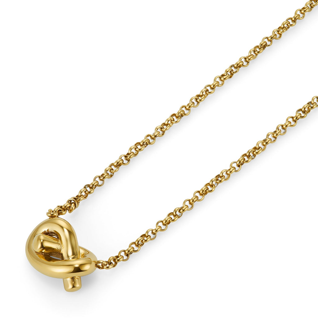 Olivia Burton Love Knot Necklace Gold Plated by Olivia Burton