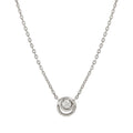 Nomination Cosmiclove Cubic Zirconia Set Circle Necklace Silver by Nomination Italy