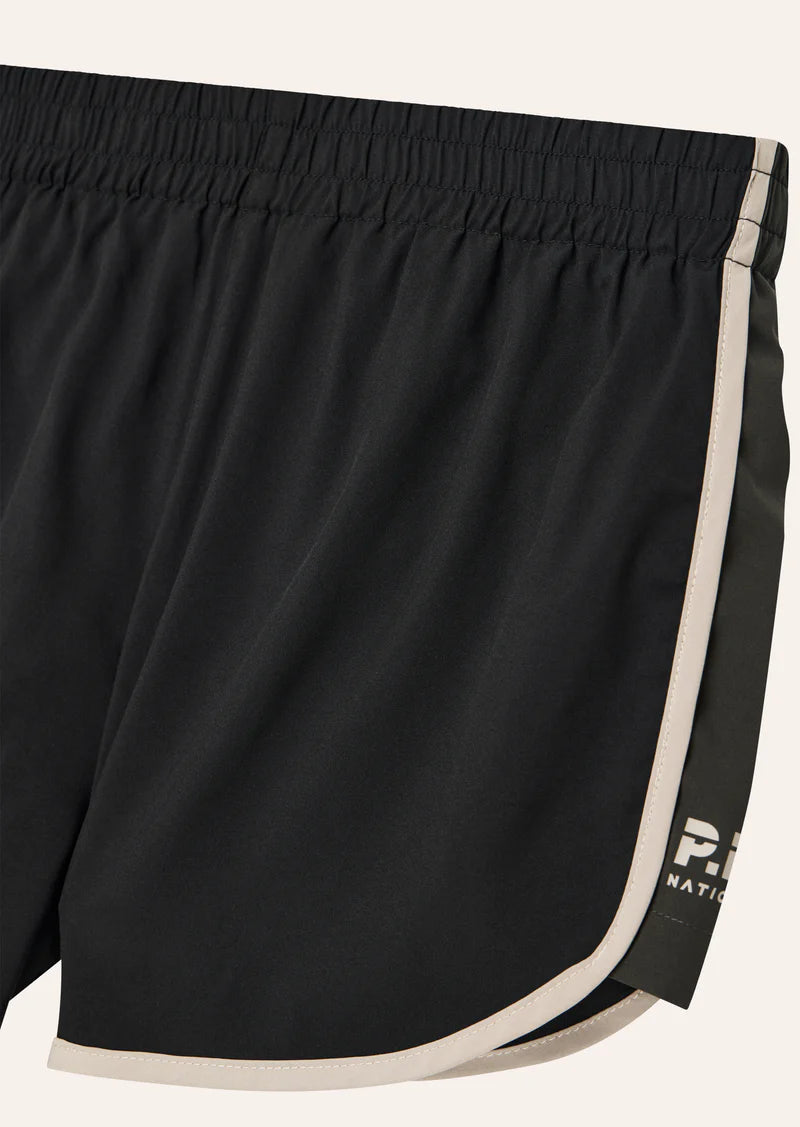 Women's P.E Nation Preset Shorts in Black — view 7