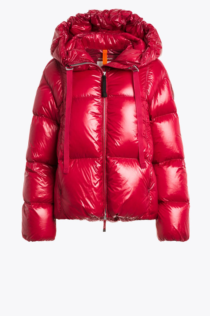 Red parajumper coat hotsell