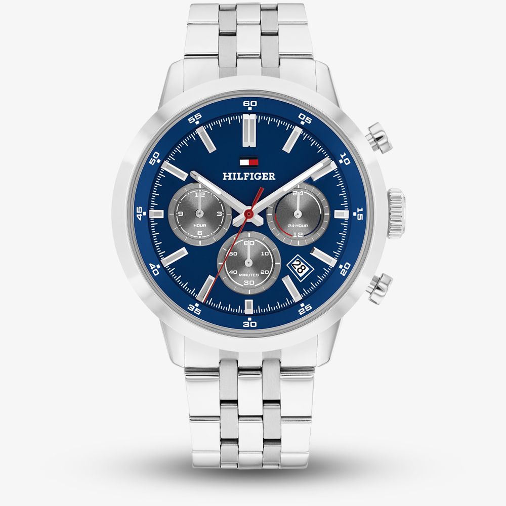 Tommy Hilfiger Kent Men's  Blue Dial Bracelet Watch 1710753