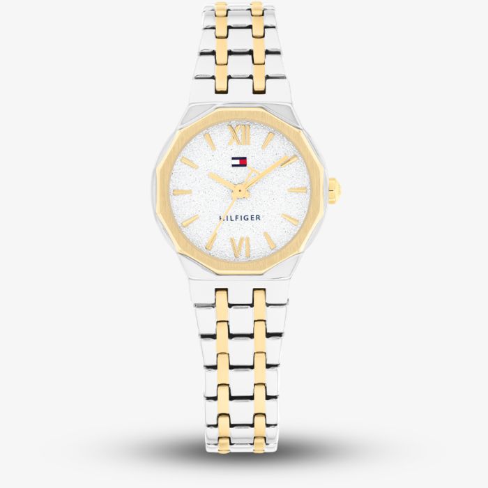 Tommy Hilfiger Ladies Mackenzie Glitter Dial Bracelet Watch 1782888