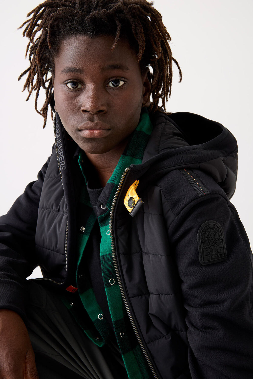 Boys Parajumpers Black Manfred Jacket - image 7