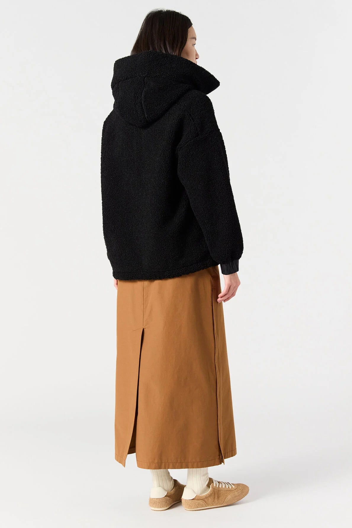 Women's Parajumpers Noelle Black Fleece Jacket - image 6
