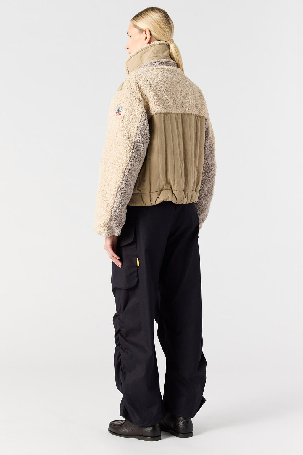 Women's Parajumpers Kaede Curly Fleece Bomber Jacket - image 7