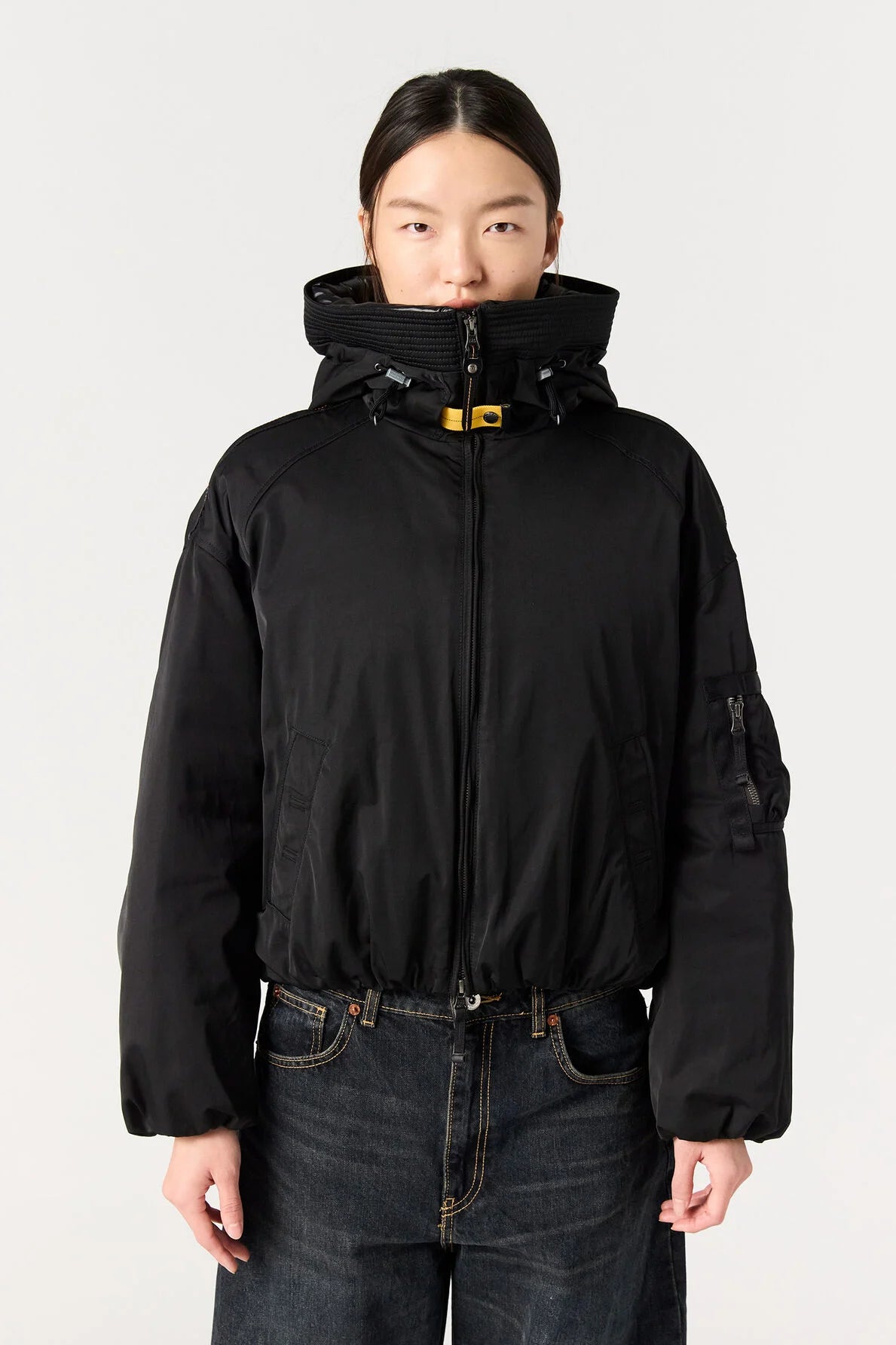 Women's Parajumpers Naadz Pencil Hooded Bomber Jacket - image 5