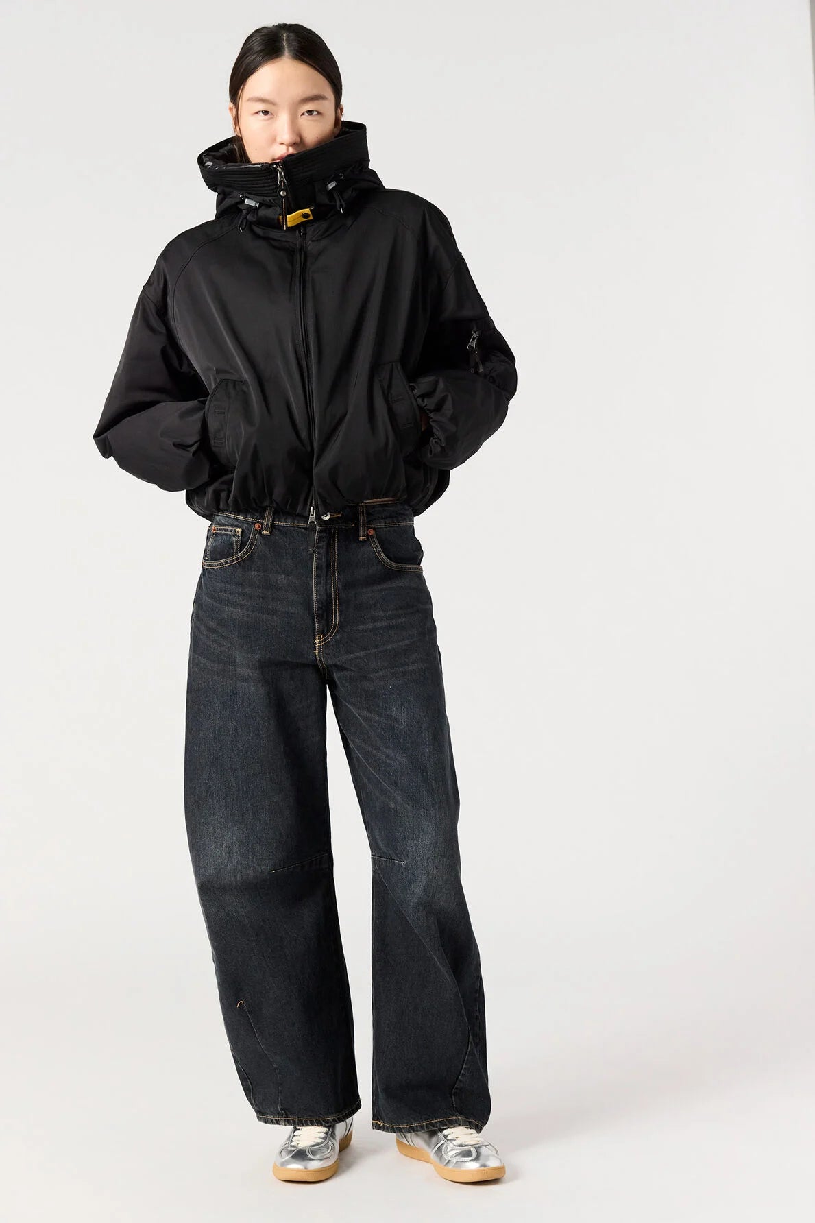 Women's Parajumpers Naadz Pencil Hooded Bomber Jacket - image 6