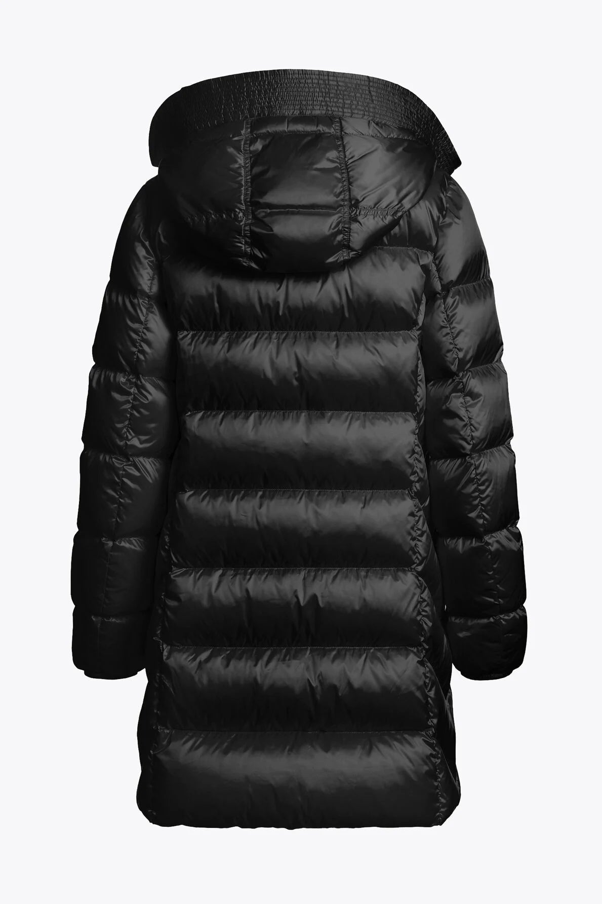 Womens Parajumpers Pencil Black Long Marion Puffer Jacket - image 4