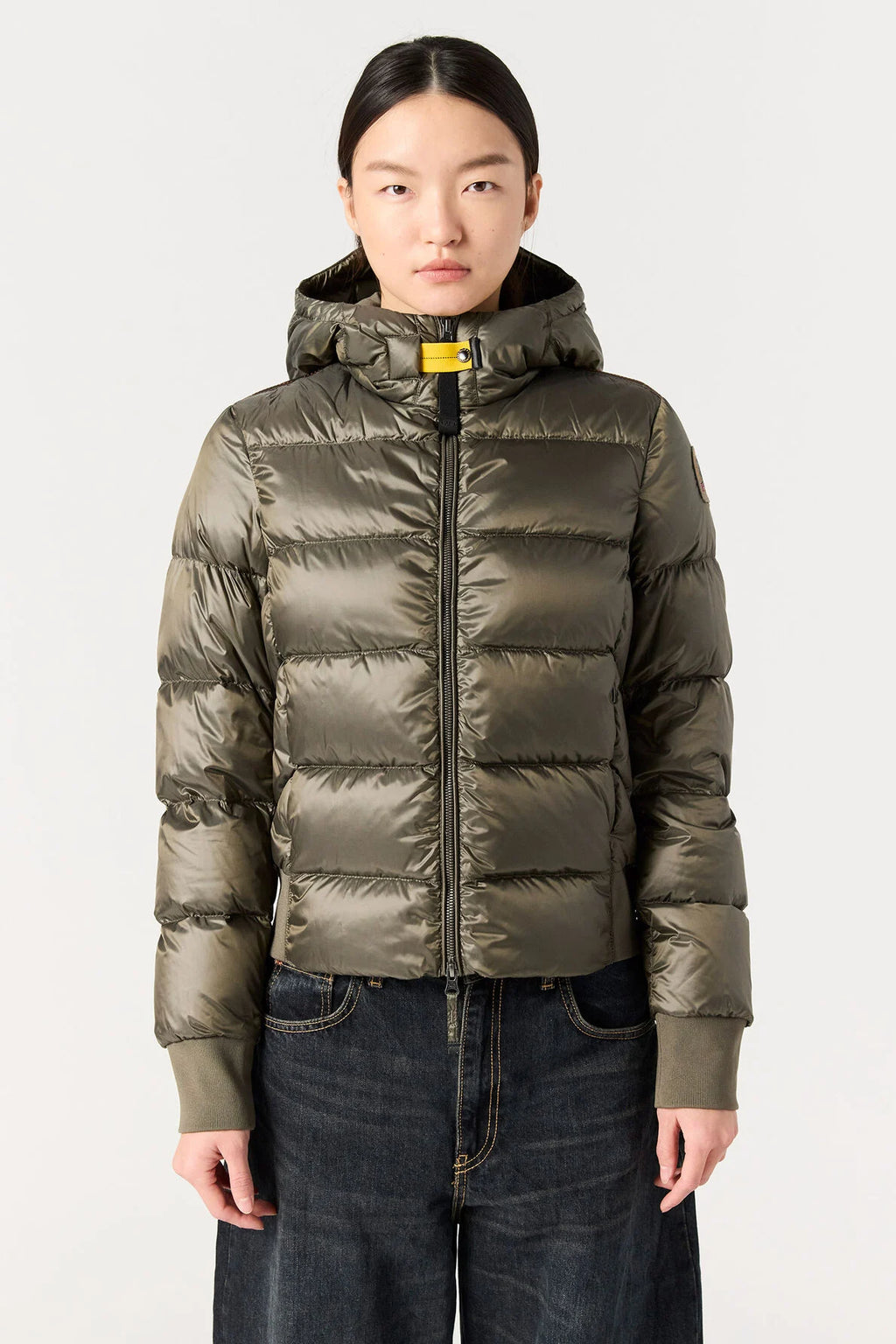 Women's Parajumpers Mariah Jacket in Olive Grey - image 5