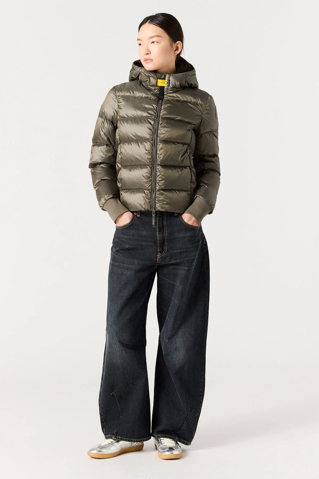 Women's Parajumpers Mariah Jacket in Olive Grey - image 6