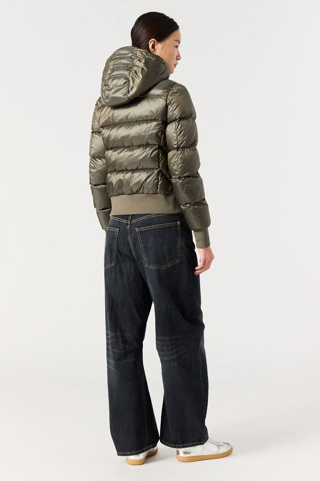 Women's Parajumpers Mariah Jacket in Olive Grey - image 7