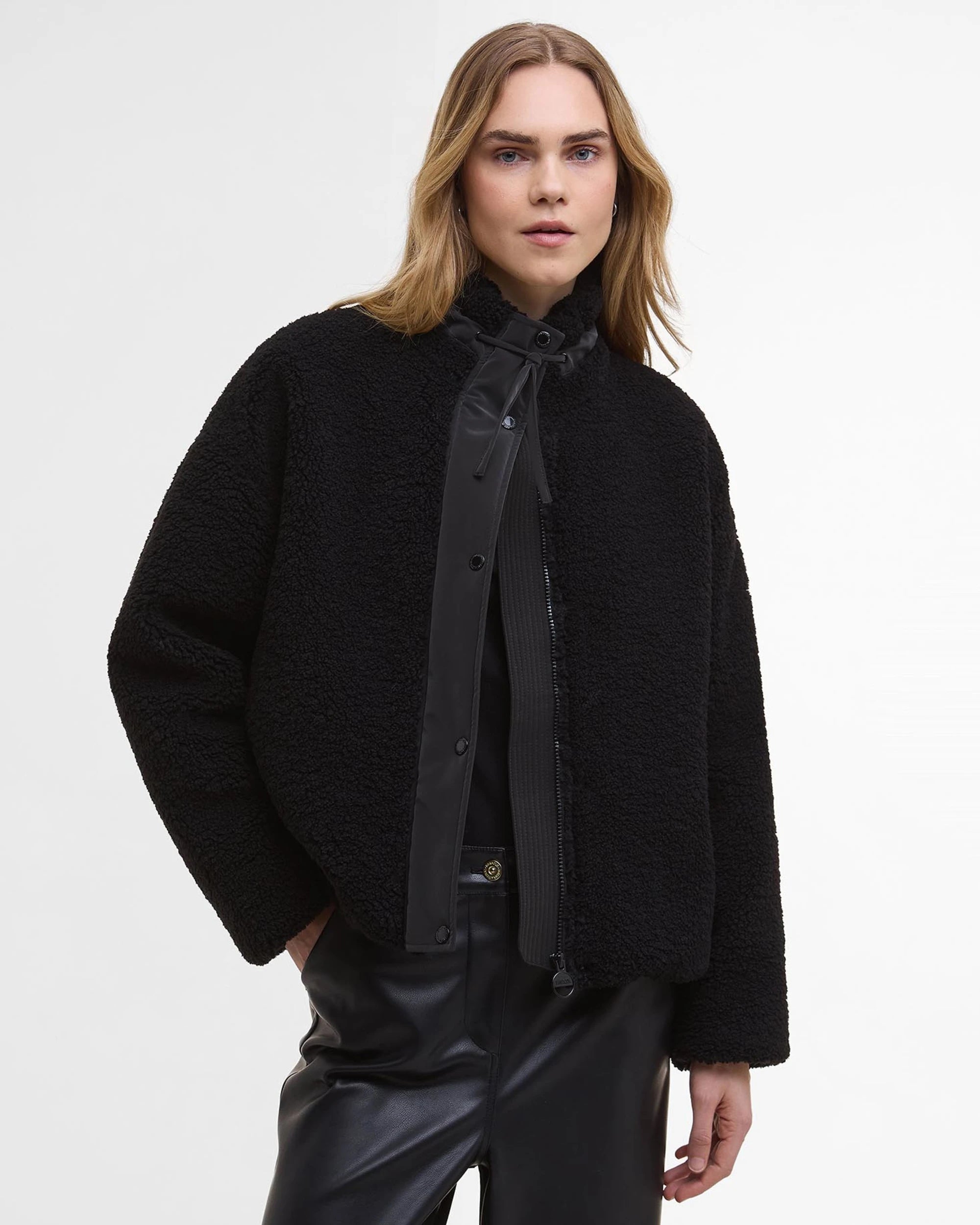 Women's Barbour Palma Black Fleece