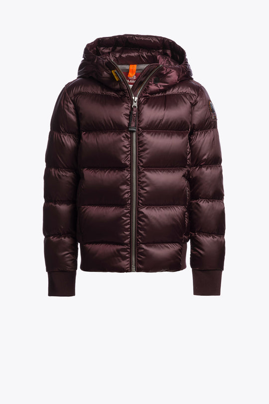 Girls Parajumpers Mariah Jacket in Bordeaux