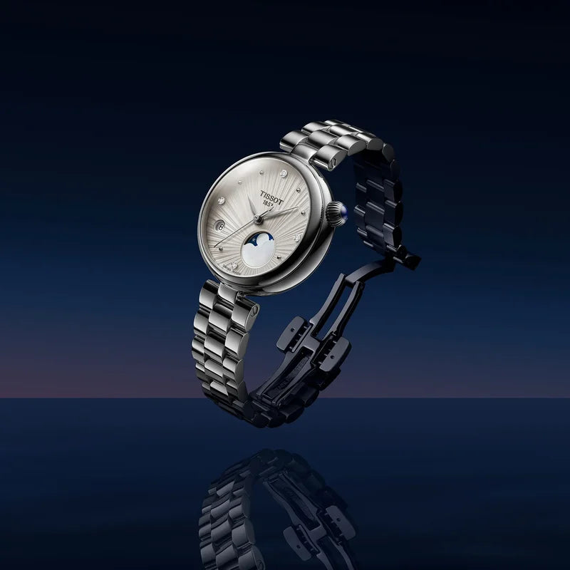 Tissot Ladies Desir MOP Moonphase Dial Bracelet Watch T1522231103600 — view 7