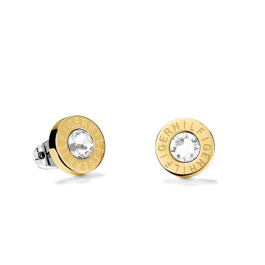 Tommy Hilfiger Gold Plated Fine Core Stud Earrings 2700753