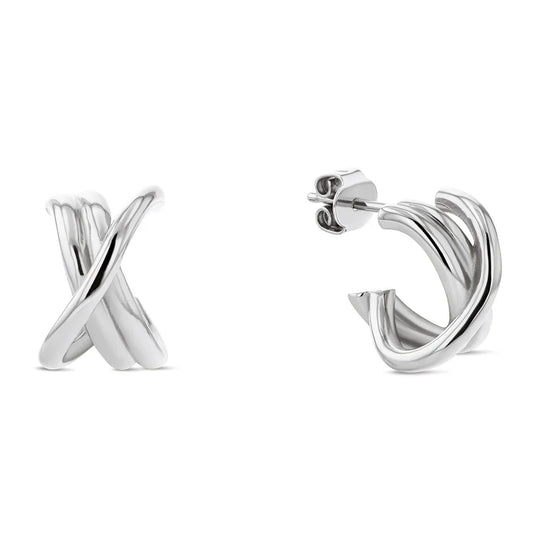 Tommy Hilfiger Steel Nautical Knot Earrings 2780992