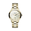 The Vivienne Westwood Bloomsbury Bracelet Watch Gold Plated, a gold plated bracelet watch from Vivienne Westwood, OD’s Jewellers, St Helens