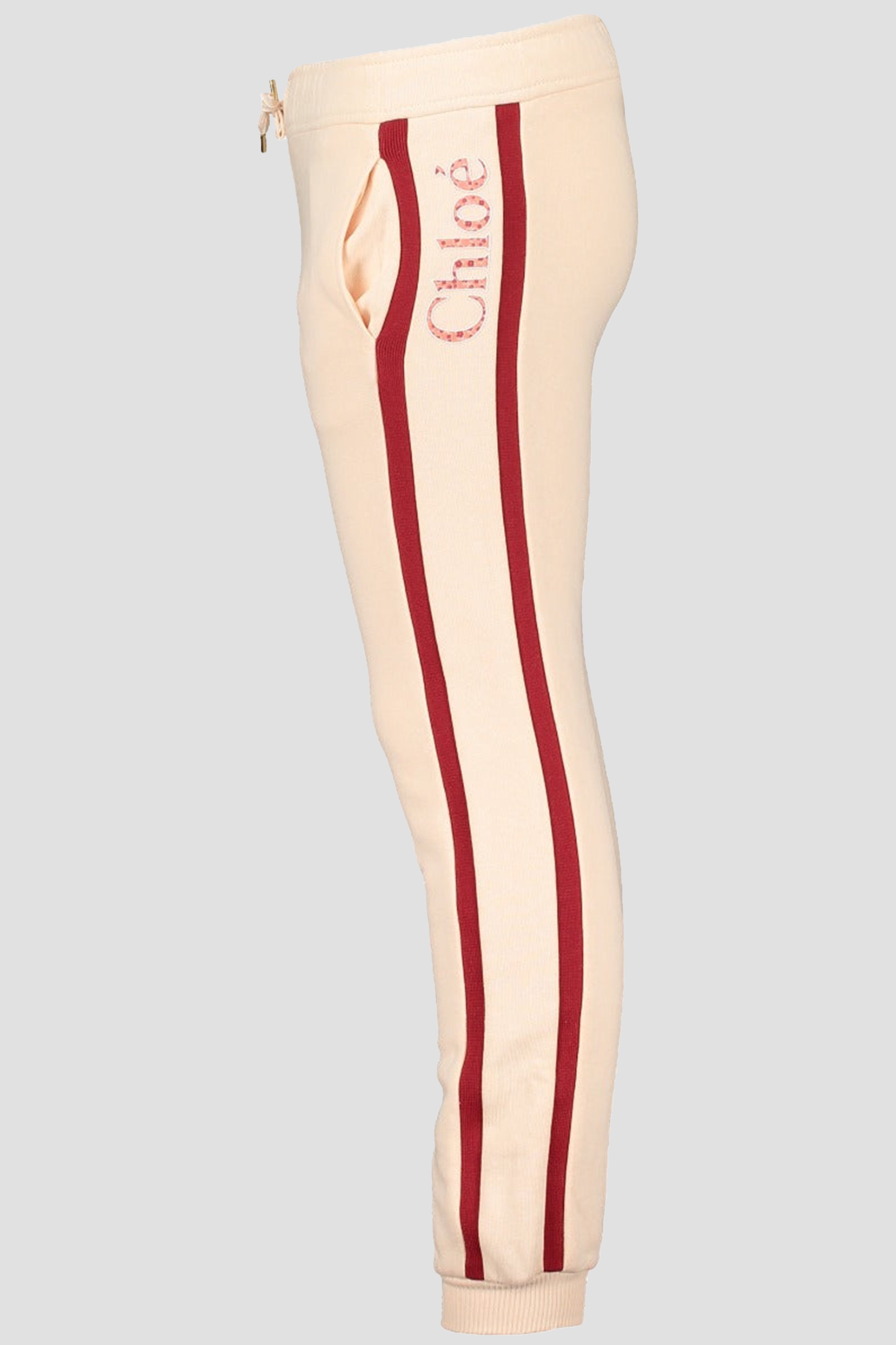 Girls Chloe Pale Pink Trousers — view 2