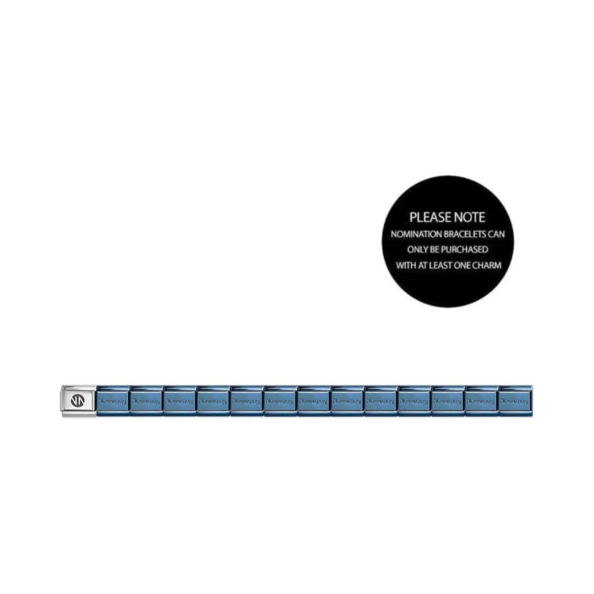 Nomination Composable™ Blue Base Bracelet With Style Icon NN Charm