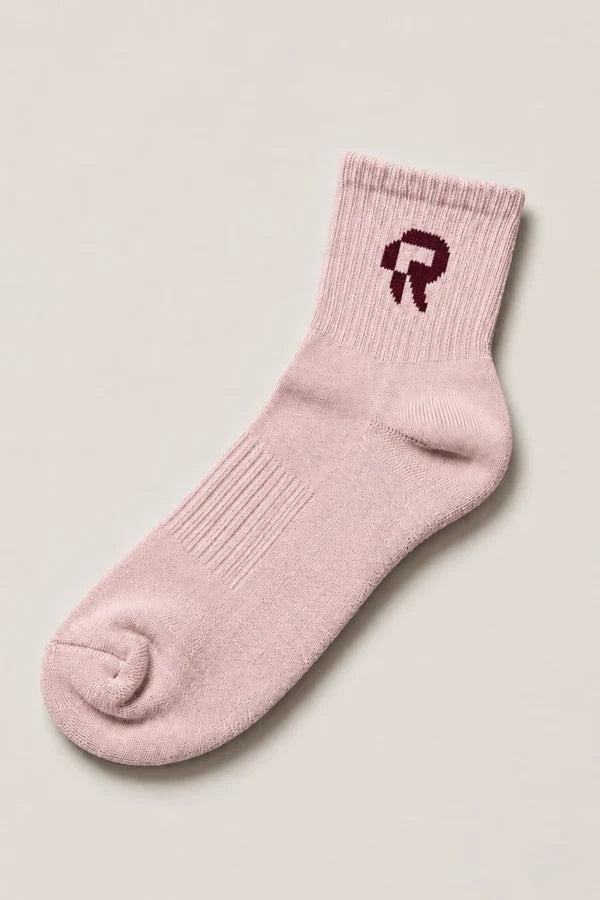 Women's Red Run Activewear 1 PK Socks in Pink