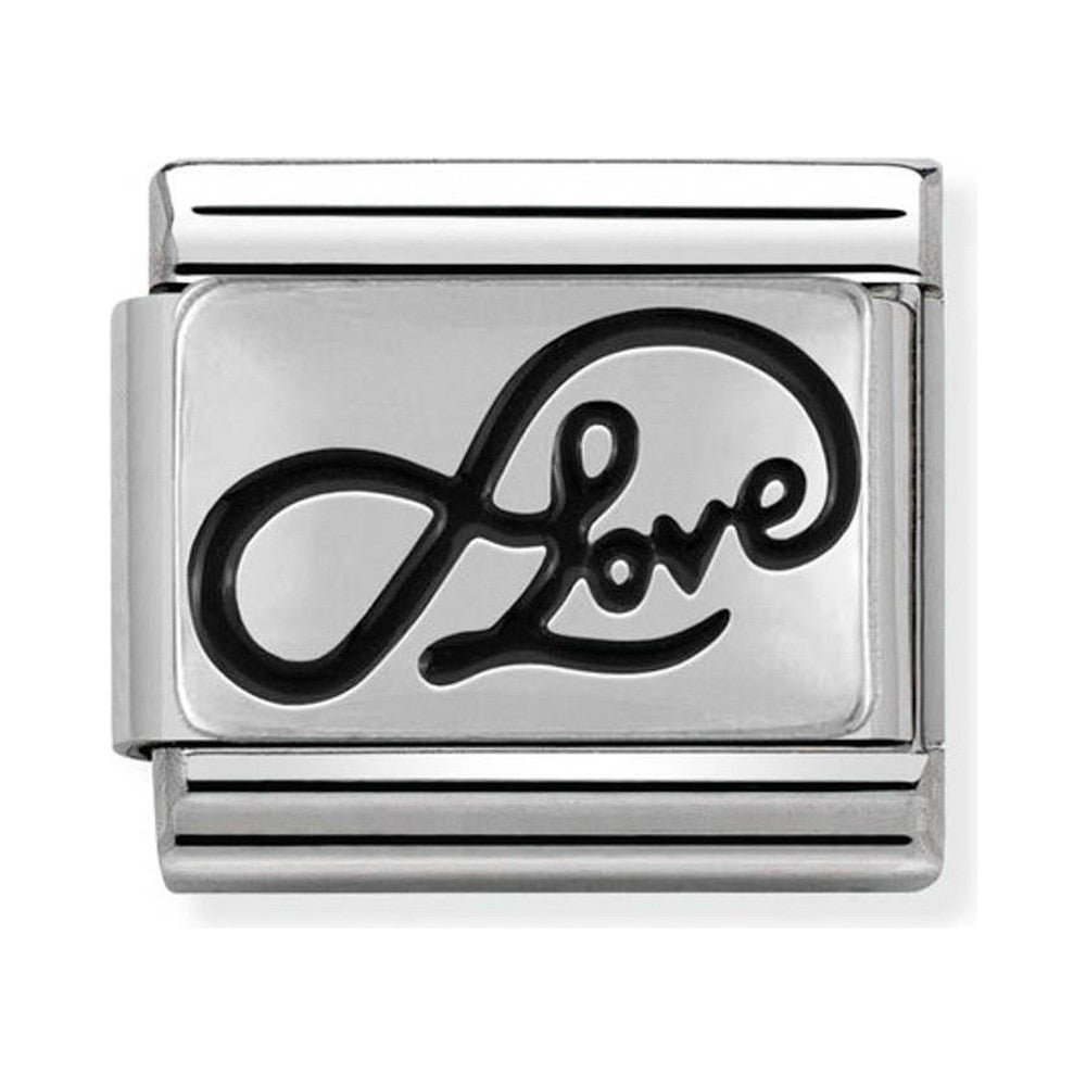Nomination Composable Classic Link Infinity Love in 925 Silver