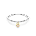 Swarovski Idyllia Pink Heart Drop Bangle
