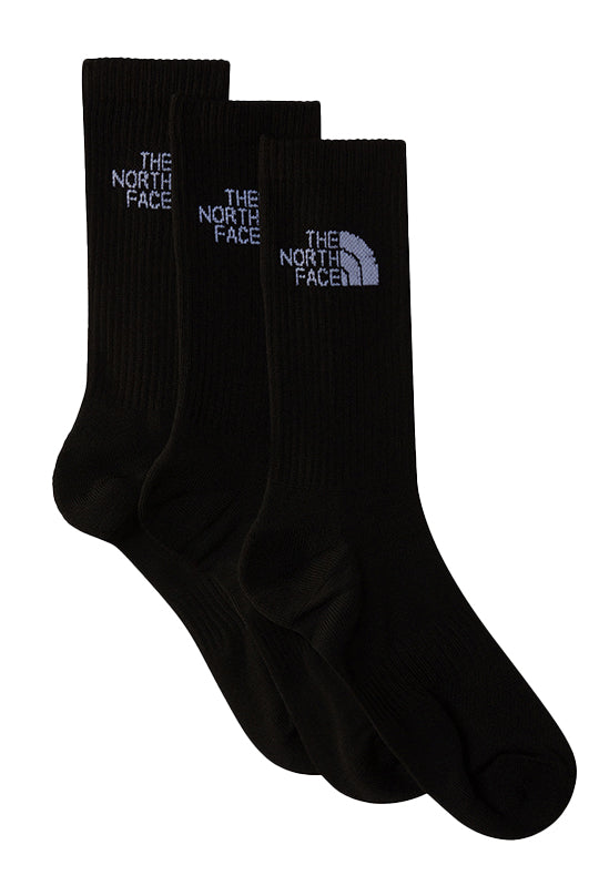 The North Face Black Sport Cush Crew Sock 3p