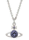 Vivienne Westwood Reina Lavender CZ Necklace 63020095-02P250