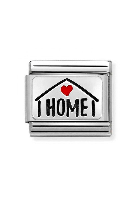 Nomination Home With Heart Charm *
