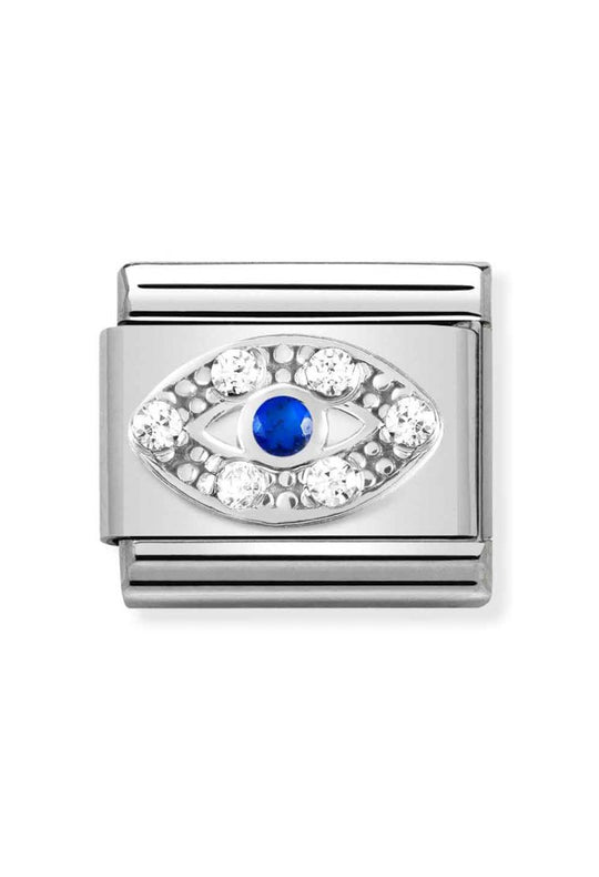 Nomination Composable Silver CZ Eye Charm 330304/43