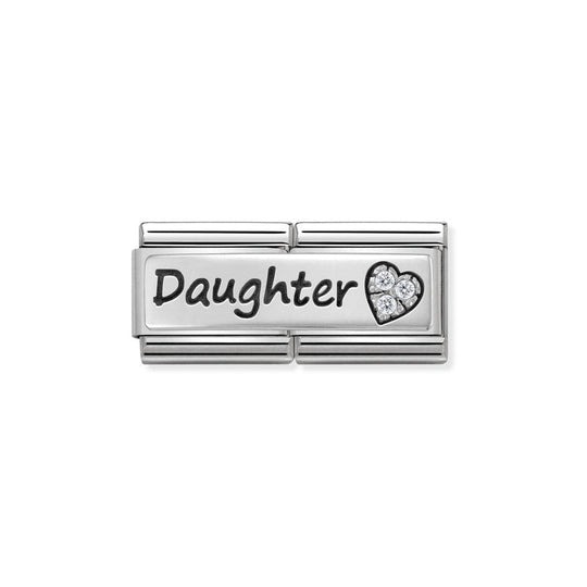Nomination Double Link Daughter Charm 330731/02