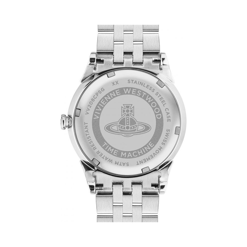 The Vivienne Westwood Ladies Wallace gold dial bracelet watch, a gold plated stainless steel watch from Vivienne Westwood, available at OD’s Jewellers in St Helens.