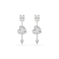Swarovski Idyllia Heart With Arrow Earrings