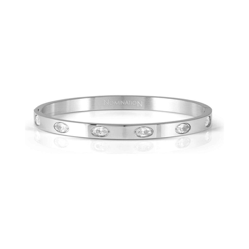 Nomination Pretty Bangles 6 Oval CZ in Stainless Steel