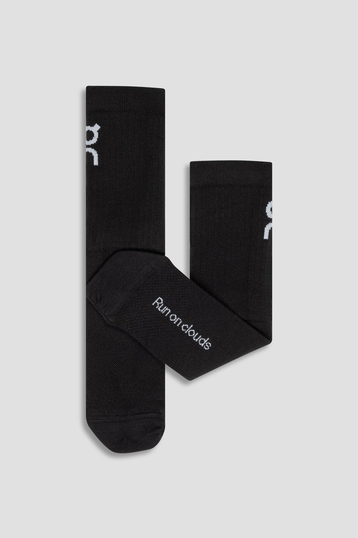 Unisex On Running Black Logo High 3-Pack Socks — view 2