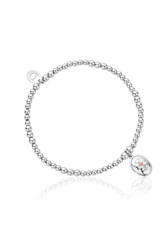 Clogau Natures Wonder Forget Me Knot Affinity Bracelet in Sterling Silver