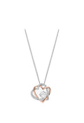 The Clogau Forever Yours Heart Pendant with White Topaz in Sterling Silver necklace, from Clogau, available at OD’s Jewellers in St Helens