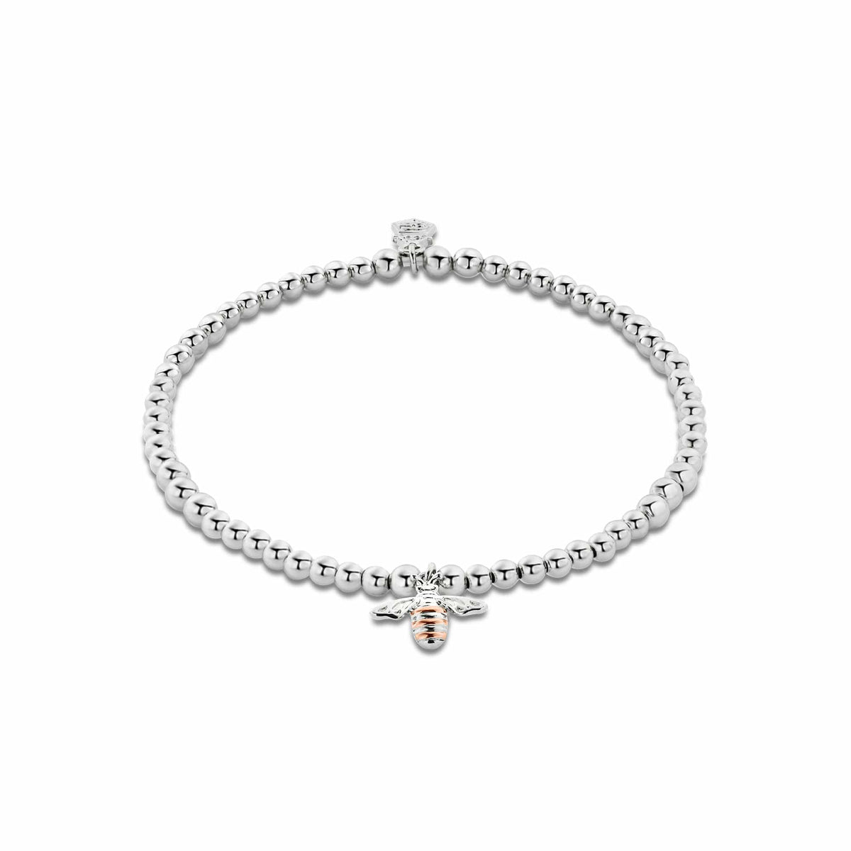 Clogau Sterling Silver Natures Wonder Honey Bee Affinity Bracelet 3SBB15S