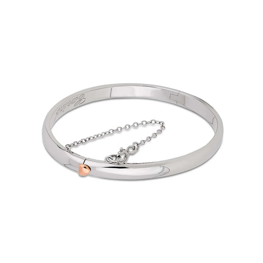 Clogau Sterling Silver Cariad Bangle 3SCBG